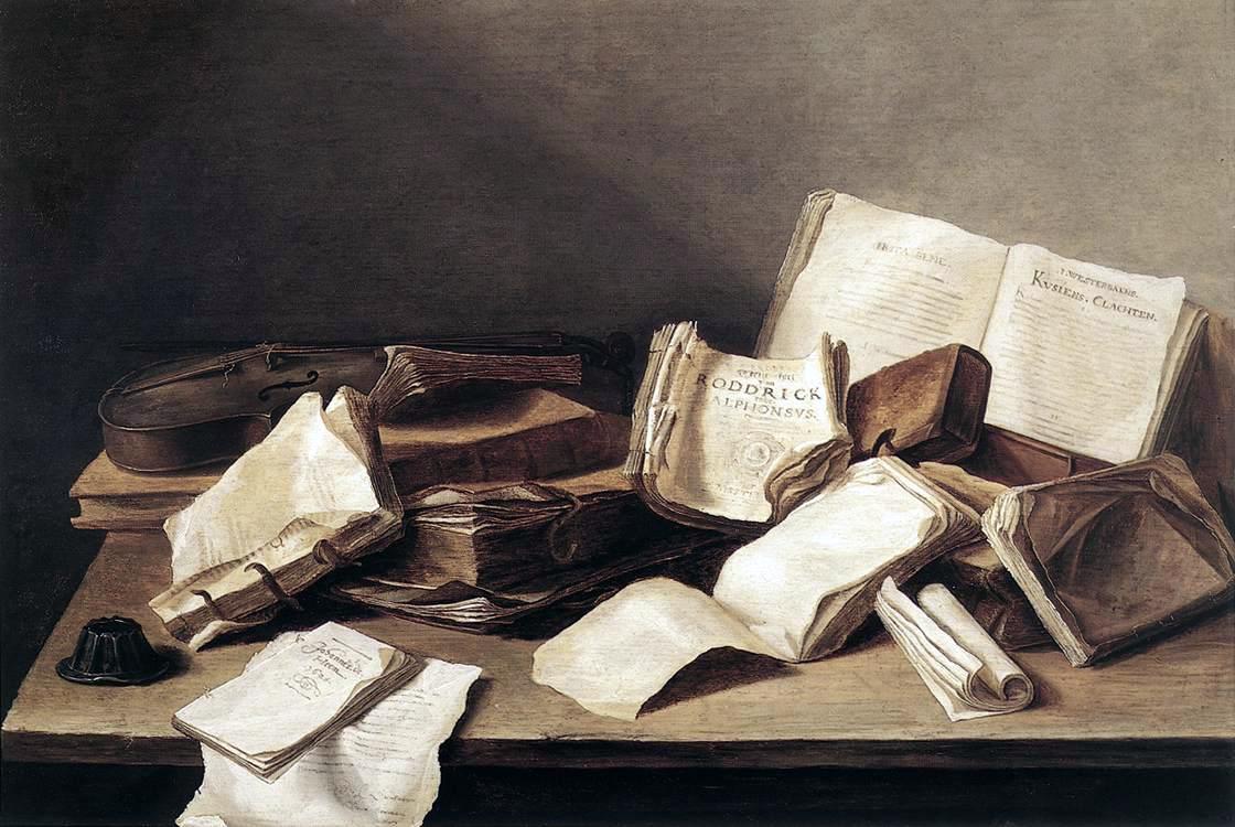 Still-life of Books