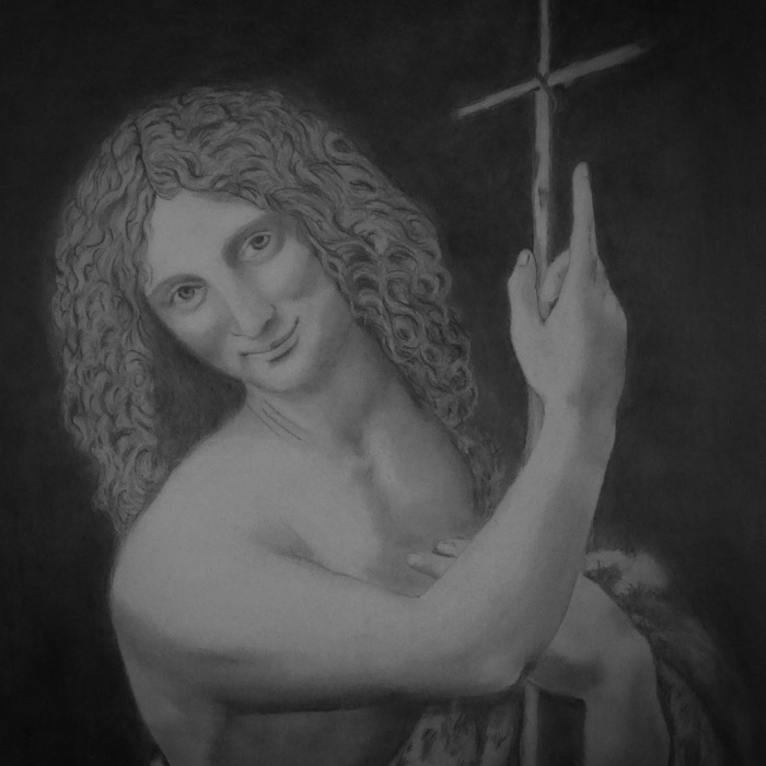 Saint-Jean, le baptiste, after Leonardo Da Vinci