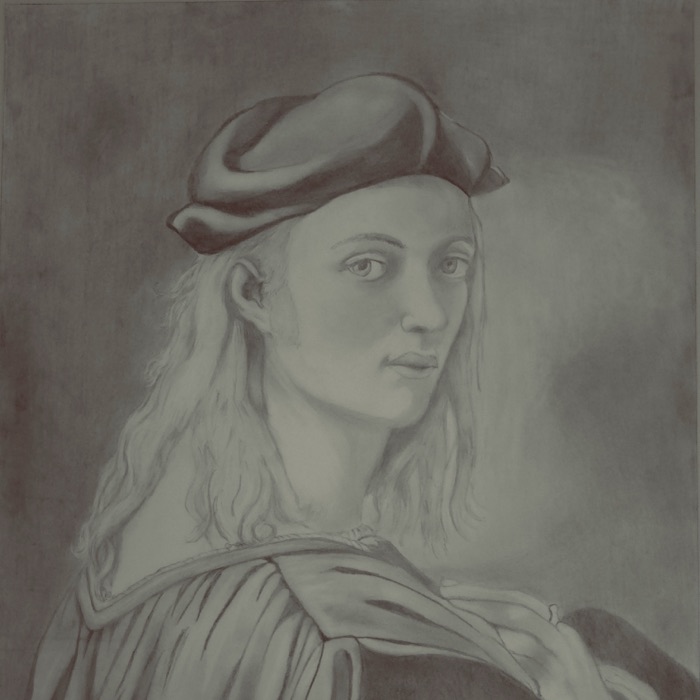Bindo Altoviti's portrait, after Raffaello di Urbino