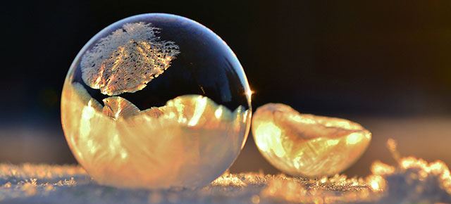 Frozen Bubble by Angela Kelly